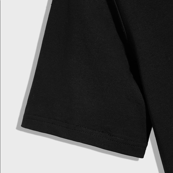 Men’s funny black graphic tee - Picture 3 of 5